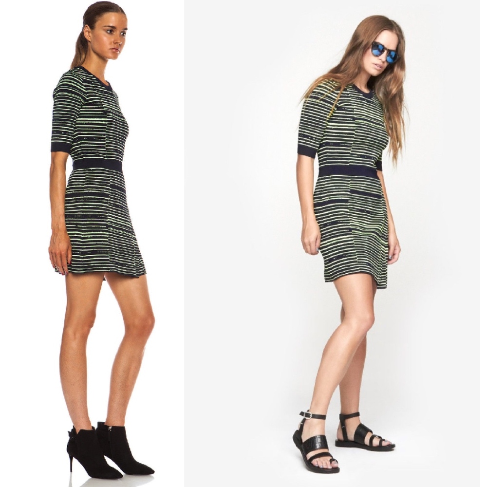 A.L.C. Bandage Knit Heavy Culver Dress